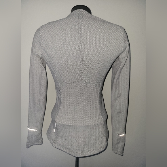 Lululemon Kanto Catch Me Long Sleeve Heathered Herringbone size 6 - Picture 8 of 9